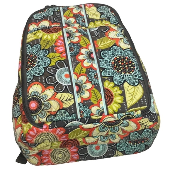 Vera Bradley Retired Pattern Large Size Backpack/Diaper Bag Quilted floral - Picture 5 of 12